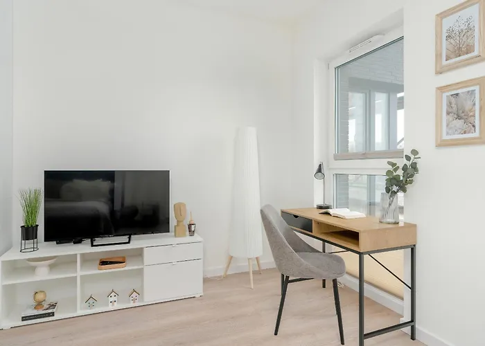 Minimalist Wojciechowskiego With Parking In By Renters Апартаменты Познань